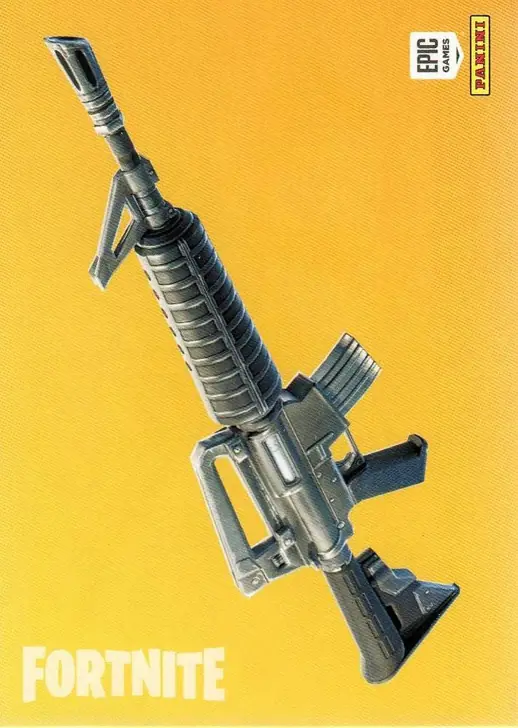 Assault Rifle Panini Fortnite trading card