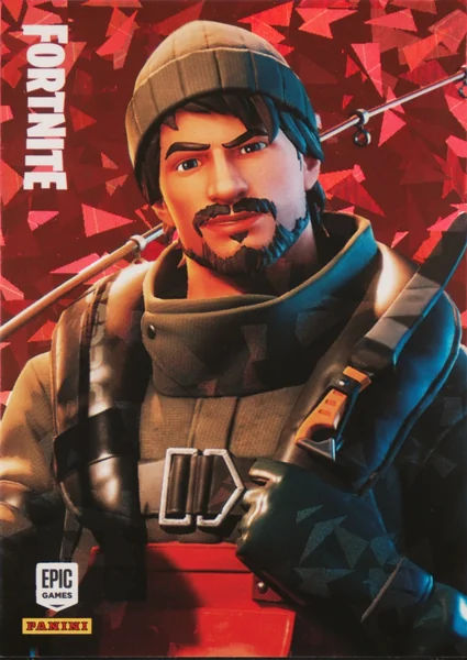 Turk Panini Fortnite trading card front