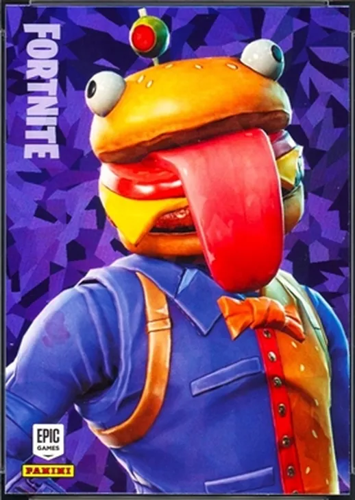 2019 Panini Fortnite Series 1 Beef Boss USA Crystal Shard card