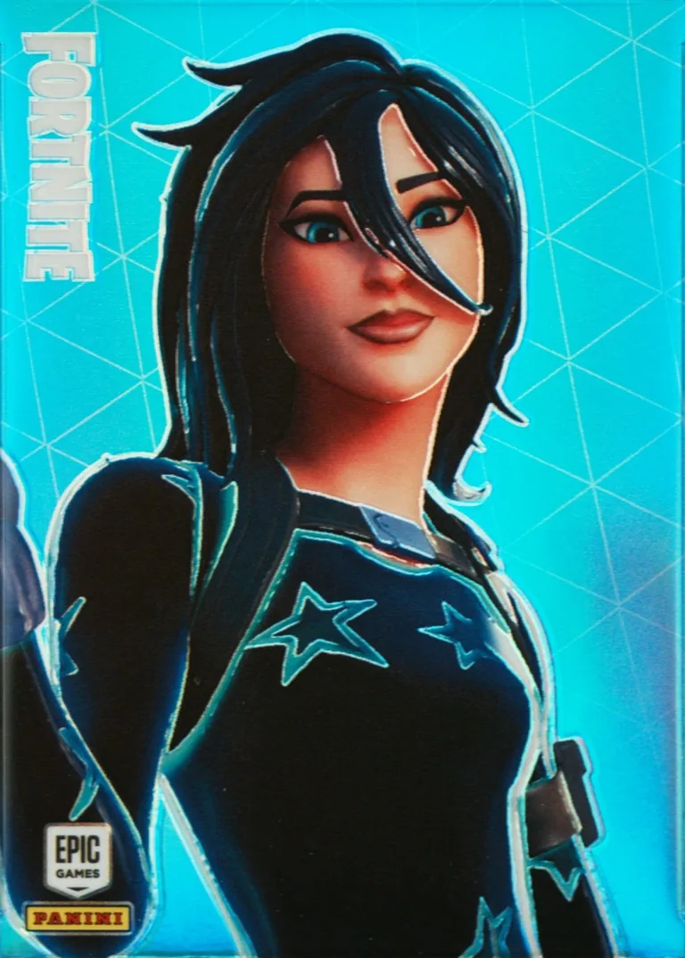 Astra Panini Fortnite trading card front