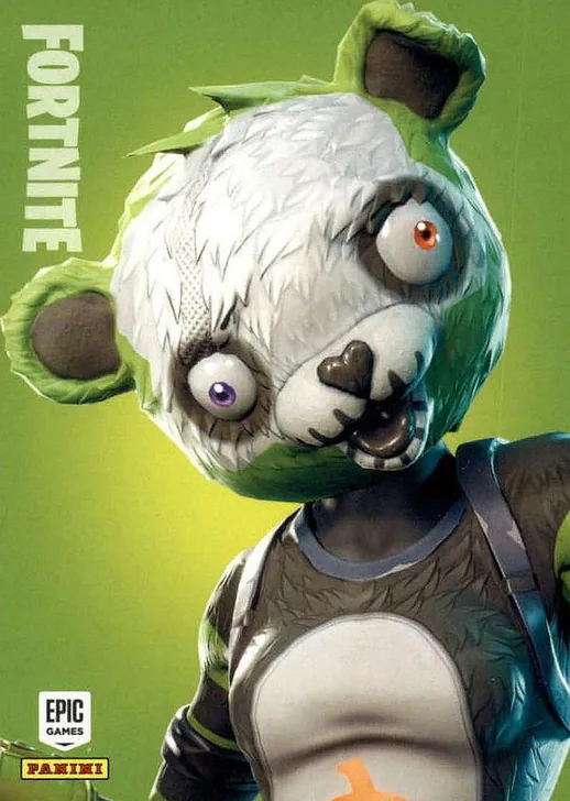 Spooky Team Leader Panini Fortnite trading card