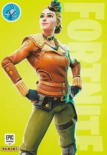 Wingtip Panini Fortnite trading card front