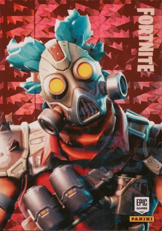Ruckus Panini Fortnite trading card front