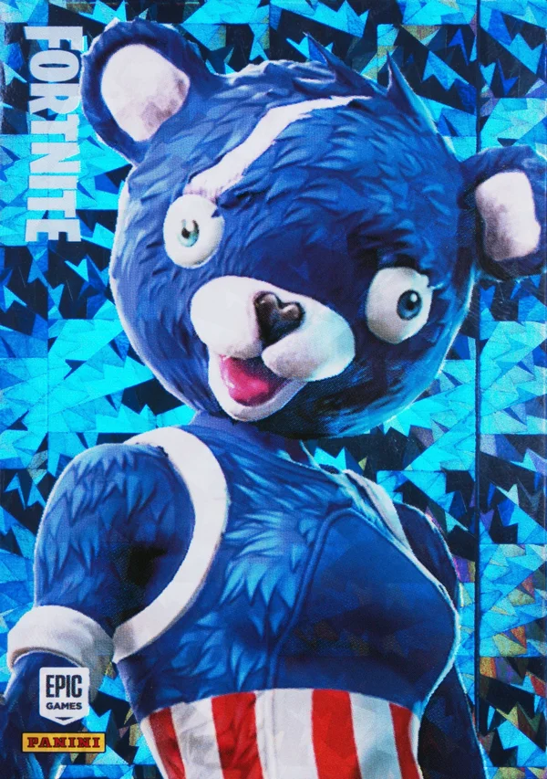 Fireworks Team Leader Panini Fortnite trading card front