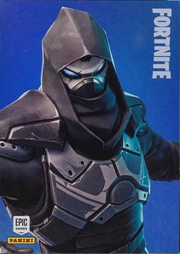 Enforcer Panini Fortnite trading card front