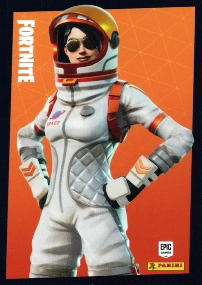 Moonwalker Panini Fortnite trading card front