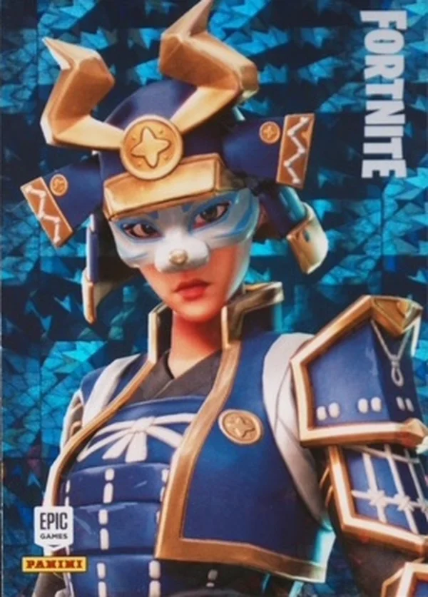 Hime Panini Fortnite trading card front
