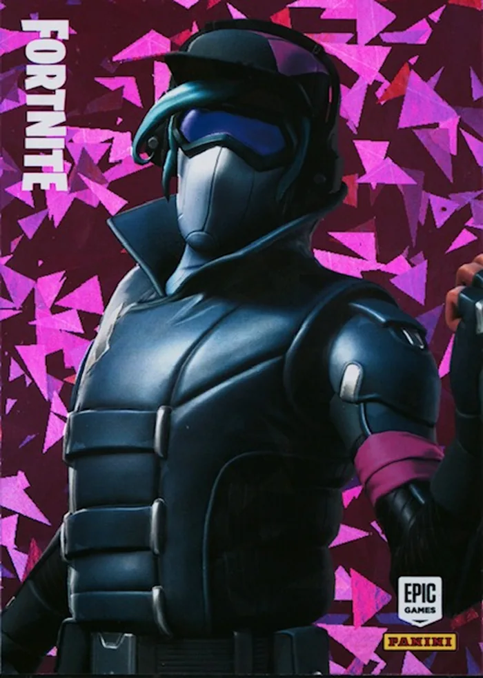 Gage Panini Fortnite trading card front