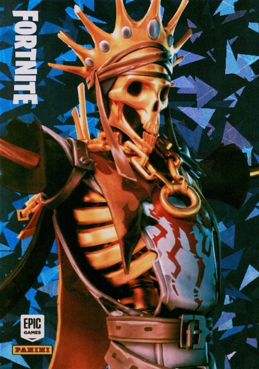 Oro Panini Fortnite trading card front
