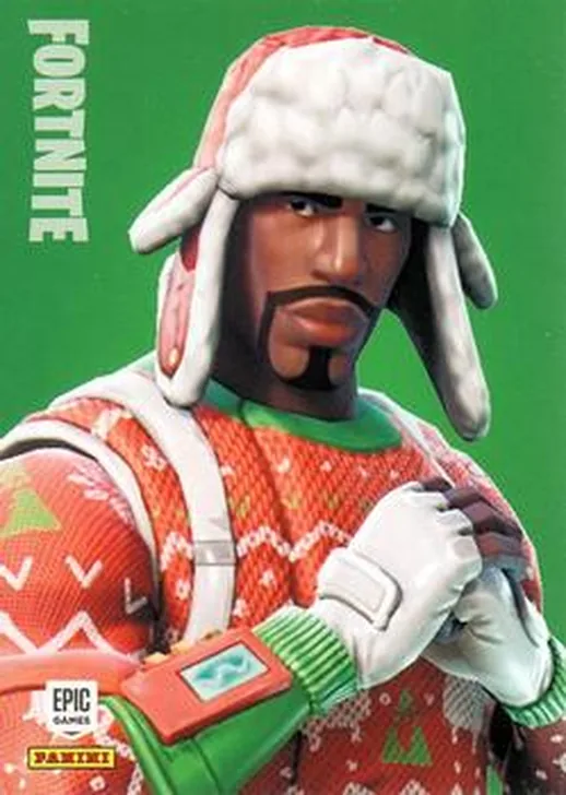 Yuletide Ranger Panini Fortnite trading card