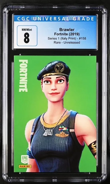 Brawler #158 — Series 1 Italy Print (Unreleased) prototype card front