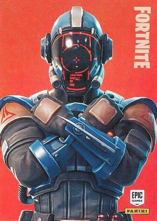 The Visitor Panini Fortnite trading card