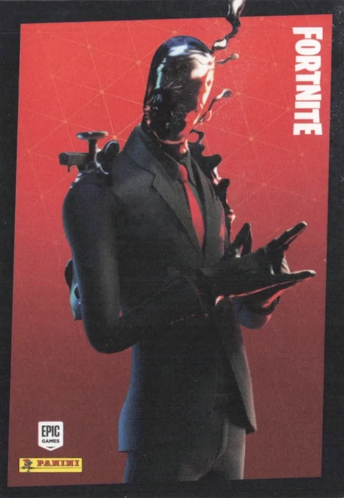 Chaos Agent (Goopy) Panini Fortnite trading card front