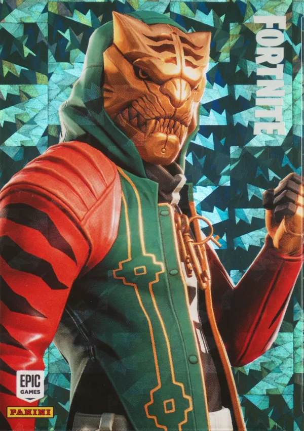 Master Key Panini Fortnite trading card front