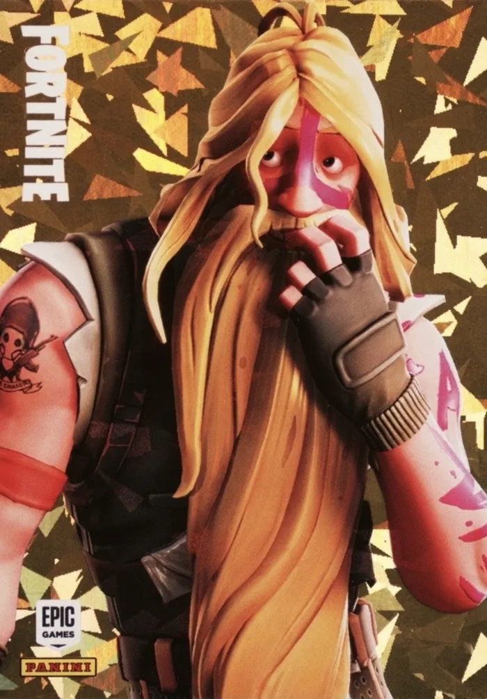 Bunker Jonesy Panini Fortnite trading card front