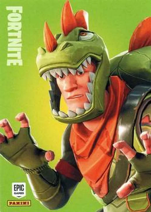 Rex Panini Fortnite trading card
