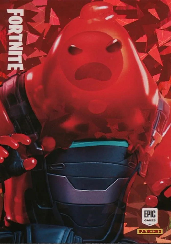 Sludge Panini Fortnite trading card front
