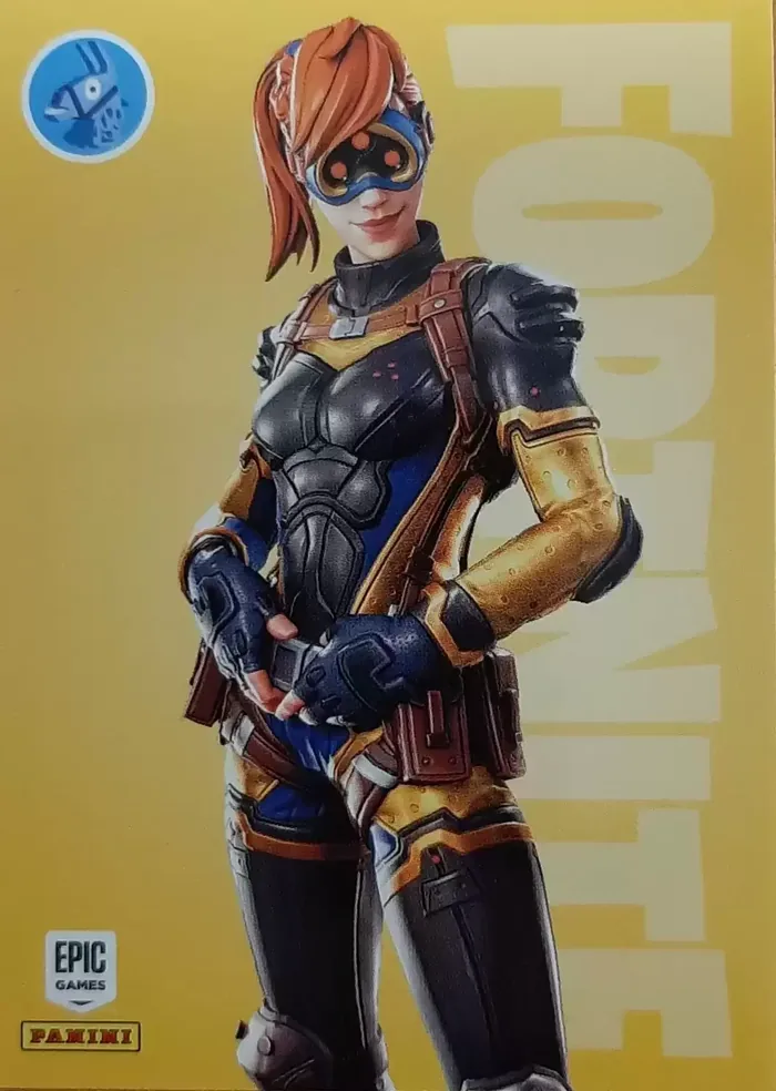 Psion Panini Fortnite trading card front