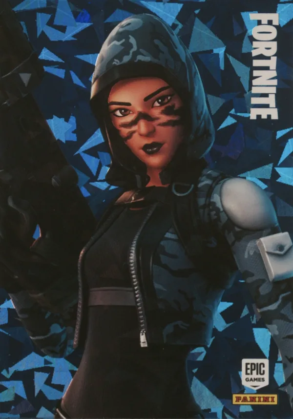 Chill Count Panini Fortnite trading card front