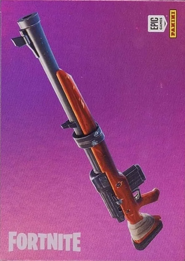 Hunting Rifle Panini Fortnite trading card front