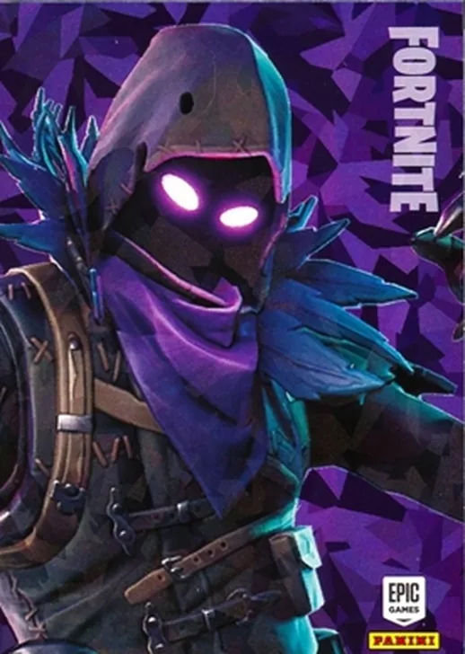 2019 Panini Fortnite Series 1 Raven USA Crystal Shard card