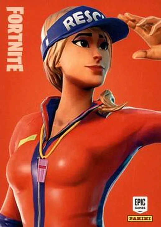 Sun Strider Panini Fortnite trading card