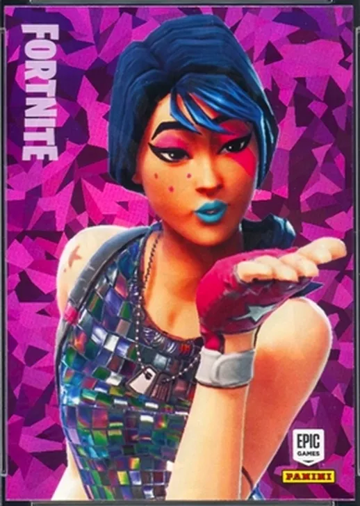 2019 Panini Fortnite Series 1 Sparkle Specialist USA Crystal Shard card