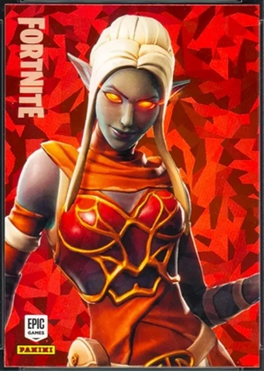 Ember Panini Fortnite trading card front