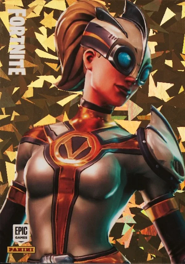 Ventura Panini Fortnite trading card front