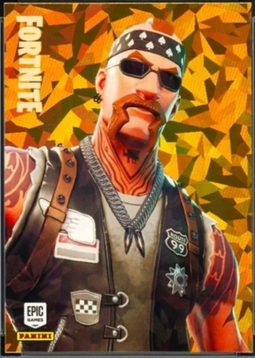 Backbone Panini Fortnite trading card front