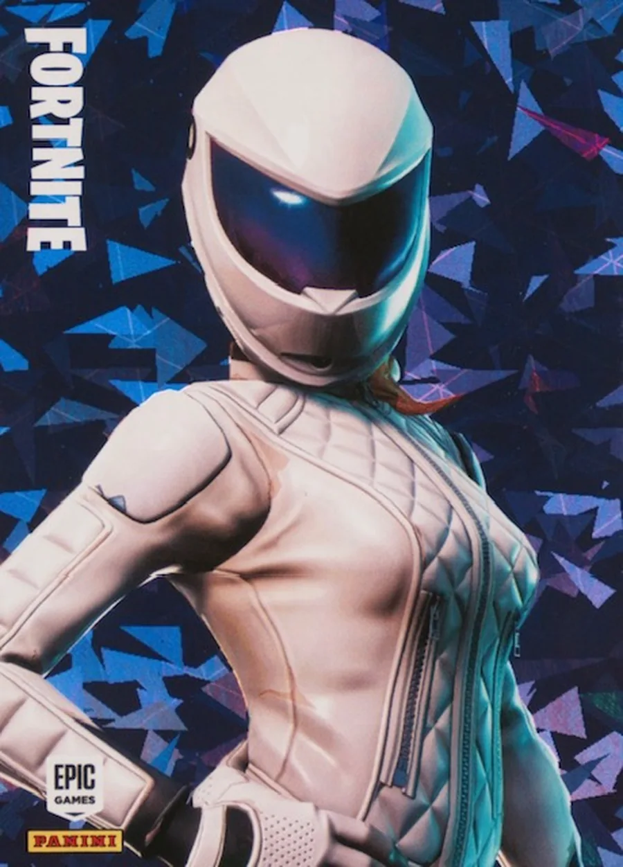 Whiteout Panini Fortnite trading card front