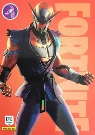 Copper Wasp Panini Fortnite trading card front