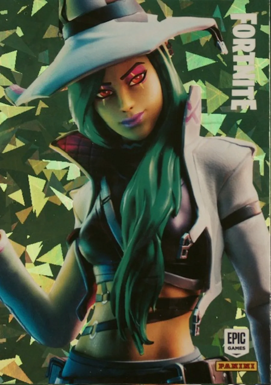 Hemlock Panini Fortnite trading card front