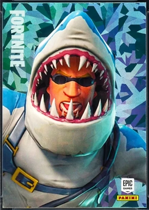 Chomp Sr. Panini Fortnite trading card front