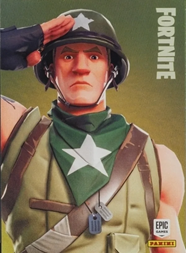Munitions Major Panini Fortnite trading card front