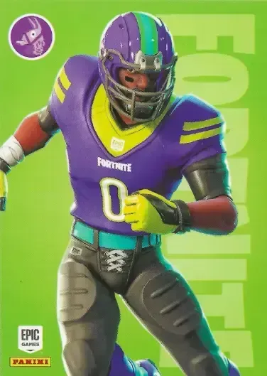 Strong Guard Panini Fortnite trading card front