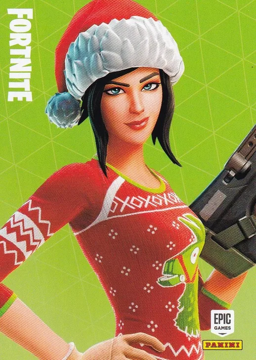 Jolly Jammer Panini Fortnite trading card