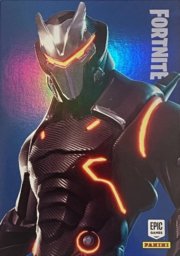 Omega Panini Fortnite trading card front