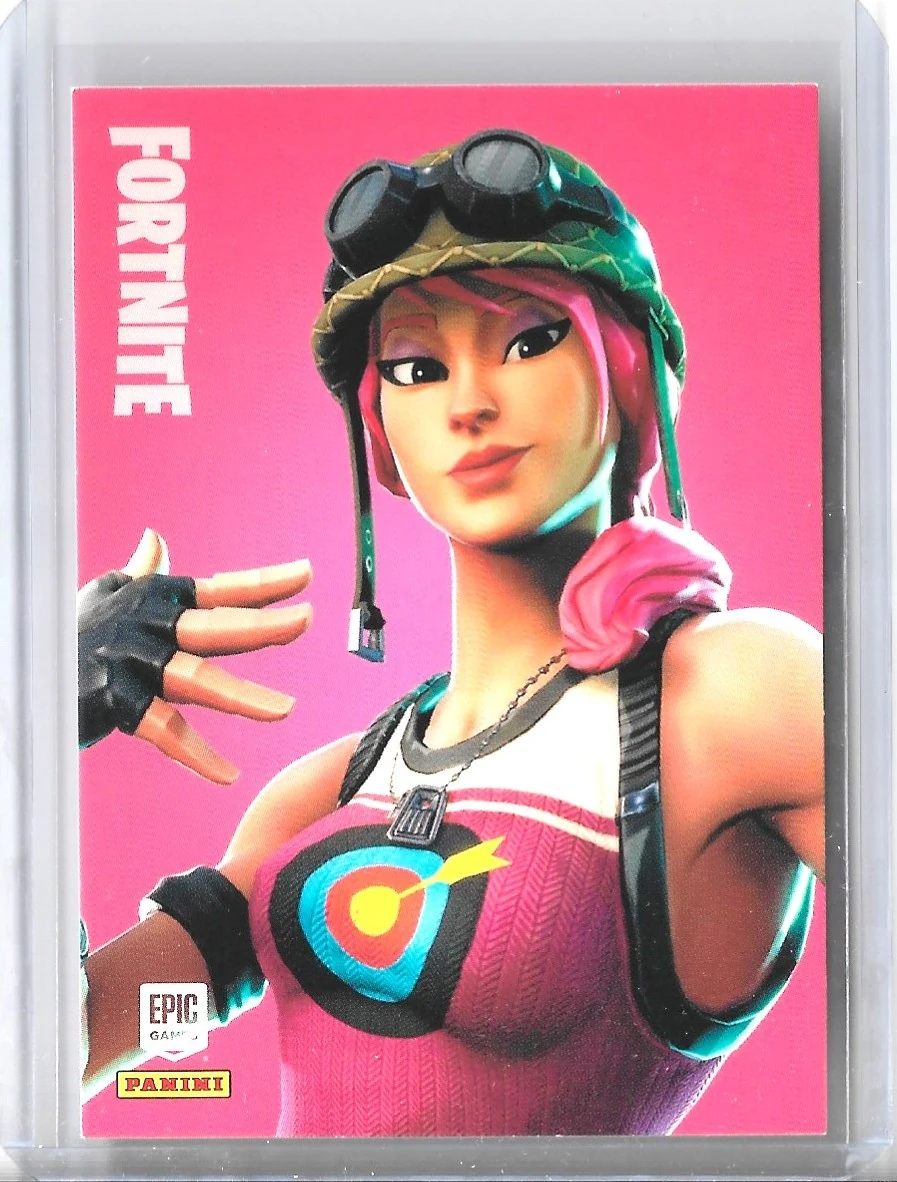 Enlarged transparent Epic Games logo on the Bullseye #120 Unreleased Prototype — Series 1 Italy Print