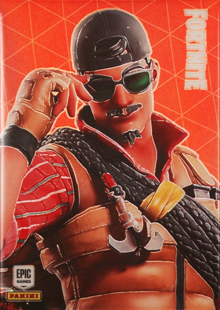 Wrangler Panini Fortnite trading card front