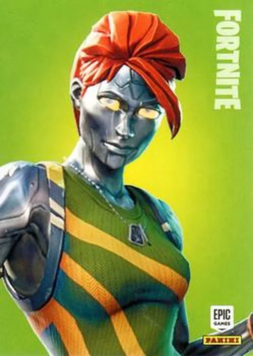 Chromium Panini Fortnite trading card