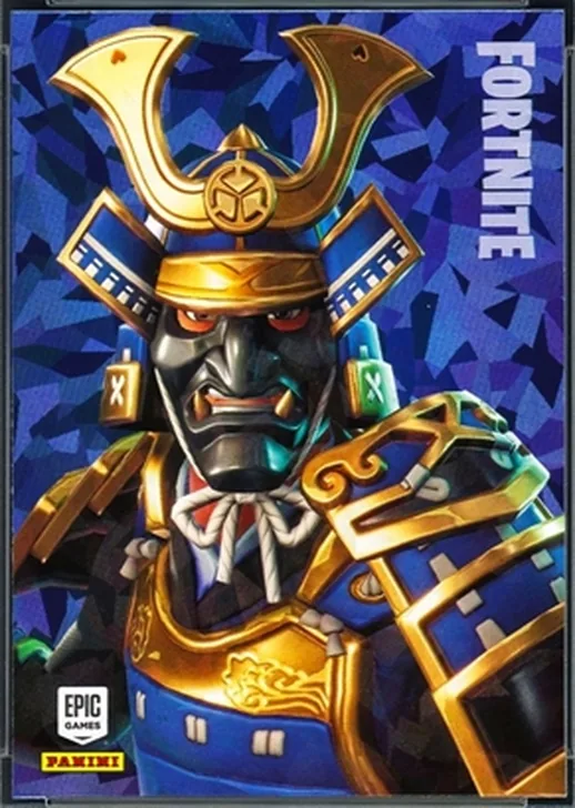 Musha Panini Fortnite trading card front