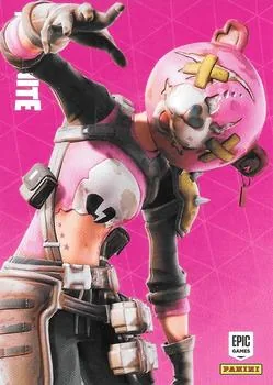Ragsy Panini Fortnite trading card