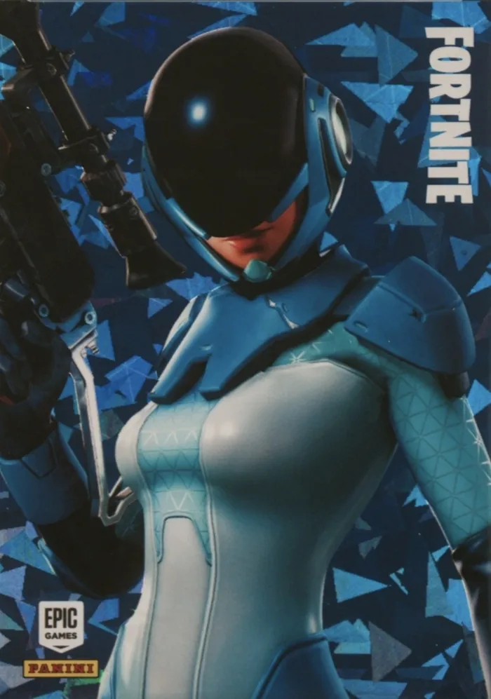 Astro Assassin Panini Fortnite trading card front
