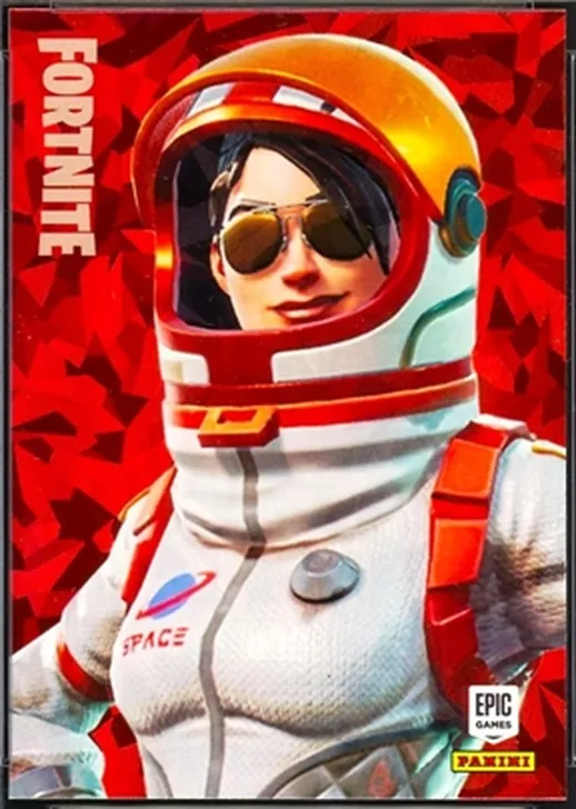 Moonwalker Panini Fortnite trading card front