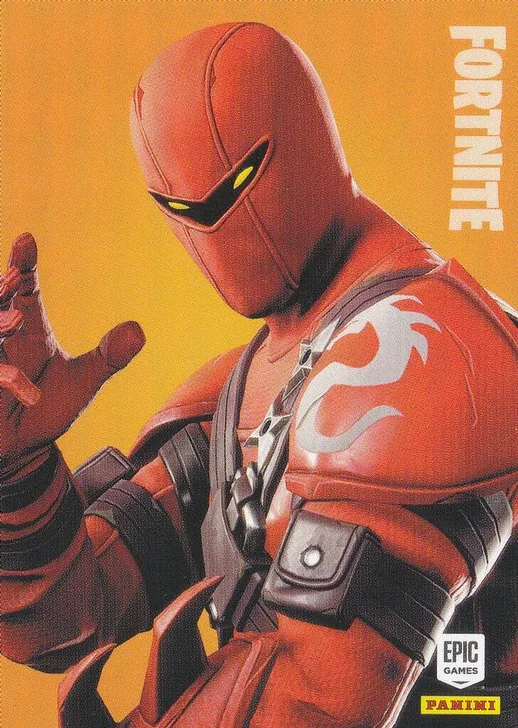 Hybrid Panini Fortnite trading card