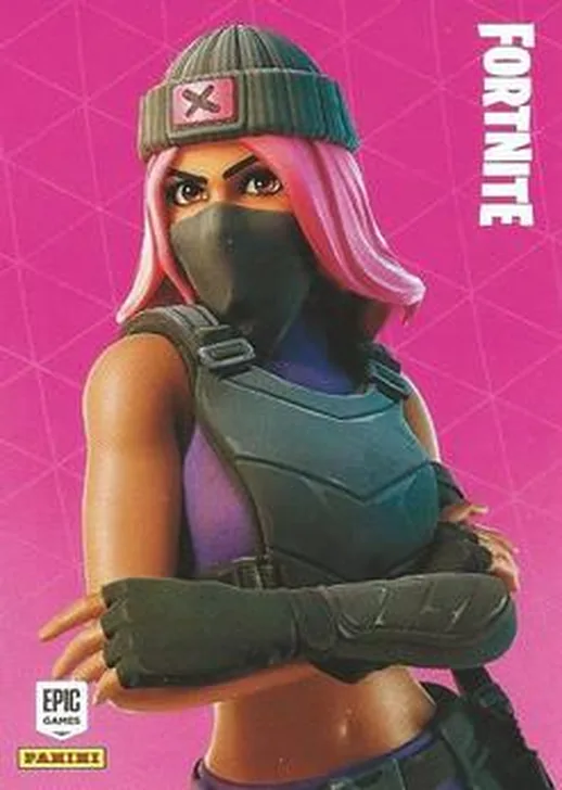 Clash Panini Fortnite trading card