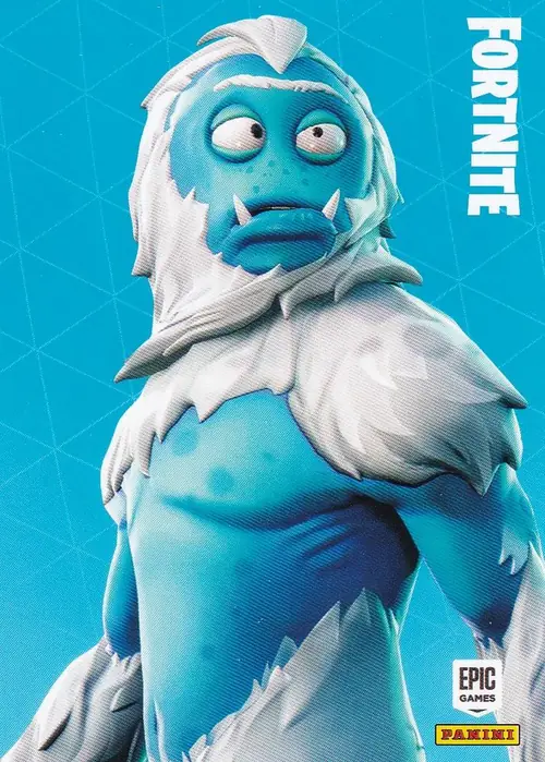 Trog Panini Fortnite trading card