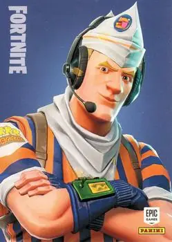 Grill Sargeant Panini Fortnite trading card