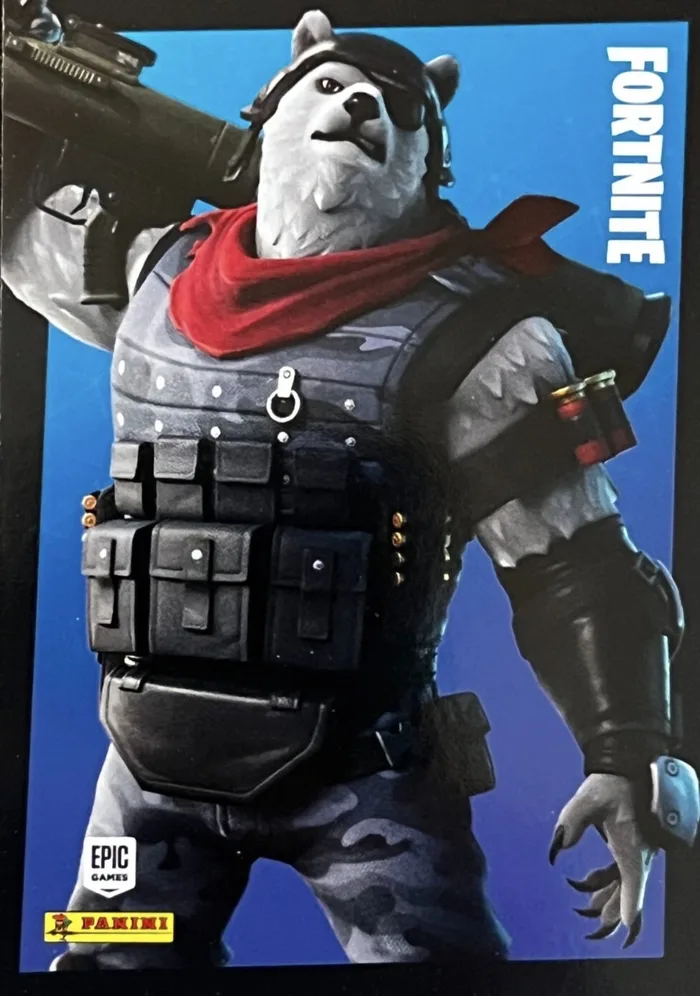Polar Patroller Panini Fortnite trading card front
